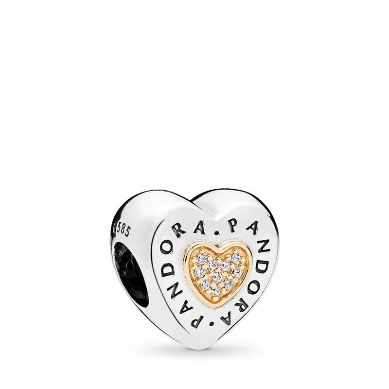 Pandora Signature Heart Charm Egypt KE7290345